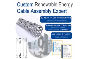 Cable Anti Cut Protection Custom Made Manufacturing Steel Wire Rope Component Galvanized Stainless Steel Alloy Rubber Coated