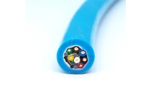 Flexible 5 Core Control Wires And 2 Core Rs485 Underwater Hybrid Cable for Communication