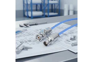 TRB Triax BNC Coaxial Cable 1553B Bus Jumper TRX316 Dual Female/Male Three Pin Test Line 50 Ohm DC-18GHz for Communication