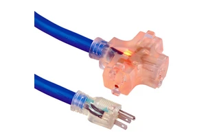 Xuanhui High Quality 220V American Power Cord, NEMA 5-15P to IEC C13/C7, 18AWG Heavy Duty Extension Cable for Computer