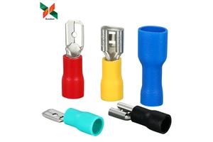 FDD Insulated Plug and Socket Terminal Quick Disconnect Vinyl Insulated Blade Line Connector