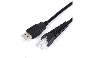 Factory direct network monitoring data cable 2m Usb2.0 Male to 8 Pin Rj45 Male Barcode Scanner Data cable