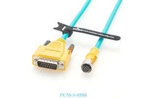 Cognex In-Sight 5000 High Flex I/O Module Cable Compatible with CCB-84901-0901-02, CCB-84901-0902-05, CCB-84901-0903-10