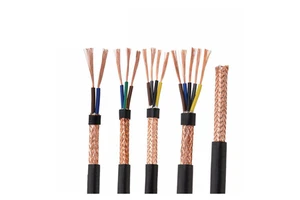 Multi-Core PVC Sheath Copper KVVP KVVRP Shielded Electric Wire Factory Price Control Cable Communication Cables Pure Copper