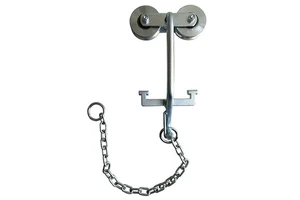 China Factory Cableway Trolley Banana Cable System Hanging Roller With Chains