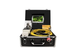 Underwater Deep Well Inspection Monitor Camera Set With 512 Hz Location 50M Cable Length Recording
