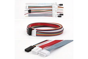 New Energy High Voltage Battery Voltage Sensor Wiring Harness PTFE Insulation Crimp Connectors for Vehicle Computer Applications