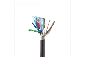 High Flex 8 Core 26 AWG Stranded Copper CAT5e Gigabit Drag Chain Ethernet Cable for Industrial Switch Support OEM