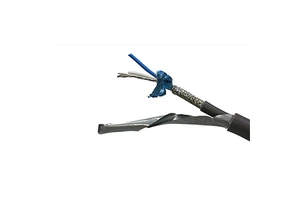 Profibus 120 Ohm RS485 22awg Armored Shielded Twisted Bus 4 Core Flexible Rs485 Cable 4 Core