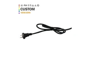 PC Power Cable 3 Pin Plug C13 Kettle Lead Power Cord for Computers, TVs, Hi-Fi Equipment Wholesale