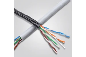 CAT5 Twisted Pair Network Cable With PVC Jacket 305m/1000ft Length Stranded Bare Copper Conductor Aluminum Foil Shield