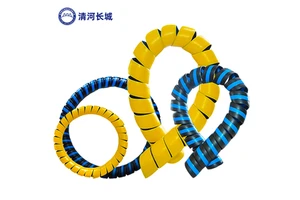 Flexible Double Color Spiral Cable Wrap for Heavy Duty Use Easy Installation and Long Term Protection