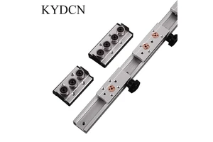 Kaiyade Double Axial Core Linear Guide Bearing 6063-T5 Aluminum Alloy Steel Models SGR10-SGR35 100-6000mm Length For CNC Machine
