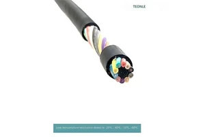 Premium RVV22 Armored Cable 2/3/4 Core 1.5mm 300V TPU Sheath Pure Copper Flexible Industrial Control Panel Power Distribution