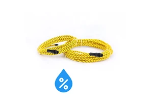 6mm Plastic Water Leak Detector Leakage Sensor TCP 2 Cores Leak Sense Cable Liquid Level Detection Tuya Smart App Sound Alarm
