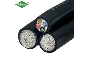 Multi-core Signal Control Cable 2/3/4/5/6/10 Cores RVV Copper Core PVC Jacket Industrial Use 500V 1/1.5 Square Millimeters
