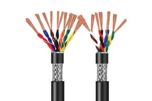 Kvvp2/22 PVC Insulated Copper Control Cable 1.5mm2 2.5mm2 4mm2 450/750V Multi Core Wire Cable IEC 60227 Industrial Use