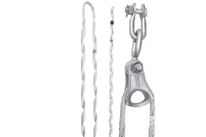 High Quality Pre-twisted Dead End Clamp for Optical Cable Tension Armour Clamp Pretwisted Tensioning Clamp