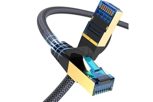 20ft Cat8 SFTP Patch Cord 26AWG Best Copper RJ45 Communication Cables Cat8 Gold Plated 40Gbps 2000Mhz Internet Cable