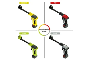 Portable Wireless Car Washer Gun 2026 New Model Lithium Battery Water Gun for Outdoor Cleaning