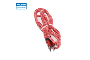 Custom Factory Wholesale Price Silicon Micro Usb Type c Cable Mobile Phone 2.4a Fast Charging Data Cable