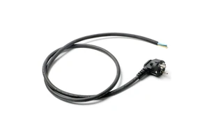 European Single Head Bare Wire Tin Tail Power Cord Cord Three-Core Power Extension Cable