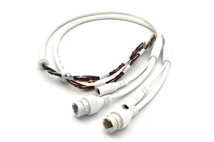 High Quality PVC Insulation IP67 Waterproof Tinned Copper Conductor CCTV Security Camera Wiring Harness for Intelligent