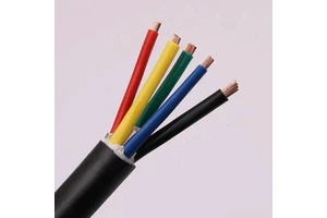 RVV 2*1.0 5*0.5 2*1.5 4*2.5 Multi Core Flexible Industrial Control Power Cable Low Voltage