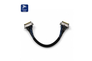 UL1354 20Pin 0.4mm Micro Coaxial Cable Assembly LVDS Cable Harness for Industrial Control Cable Camera Monitor