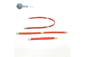 High Current Copper Braided Busbar with Crimp Terminal for Automotive Electrical Applications