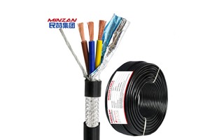 4x6 RVVP USB Data Wire Shield Cable Roll 4 Core 4*0.75mm2 PVC Insulated Control Cable With 2*2p 5*16mm2 Shielded Model RV