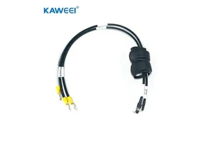 Customized Length Cables With O-Ring Terminals Power Cable Assembly for Mobile Power Supply Device