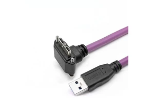 Factory Sale Industrial Camera Data Cable USB3.0 to Micro B High Flexible Drag Chain Connection Cable