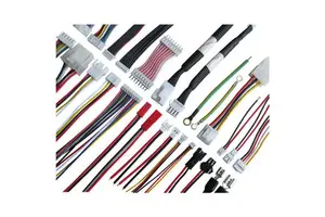 Automotive & Motorcycle Electrical Wiring Harness with 21-Pin/52-Pin PBT PCB Connector Crimp Terminals for Electronic Systems
