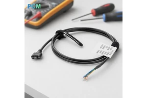 Teledyne DALSA Genie Nano GigE Camera I/O Cable SAMTEC TFM-105 10 Pin Female to Flying Leads Power Trigger Cable