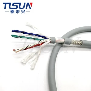 EU Certified HF-CY (st) 4x2x0.5 Servo Encoder Cable Bending and Tensile Resistance