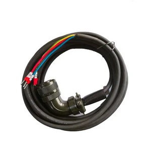 High Power Cable with Brake for HuichuanS6-L-B11-3.0 High Flexible PVC Sheathed Power Cable