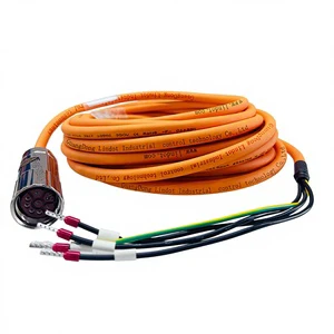 Compatible with Huichuan INOVANCE Servo Motor Explosion-Proof Power Line S6-L-M19A-10.0-T-EX Insulated None Made in China