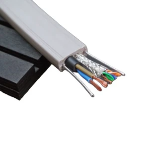 Low Voltage STP Cable Elevator CAT 5E Network Power Cable For CCTV Camera