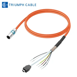 Custom Harness Solutions Servo Power Cable S210 6FX8002-8QN04 Servo Motor Cable Assembly Control Cable Sleeve Data Cable