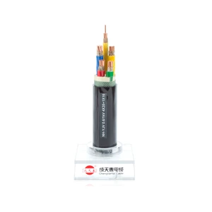 Irradiated XLPE Insulated Copper Low-Smoke Free-Halogen Flame Retardant Fire Resistant Polyolefin Sheathed Control Cables