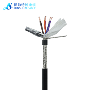 Highly Flexible TRVVSP Twisted Pair Shielded Power Cable Wires Encoder Control Cables for Servo Drag Chain Control