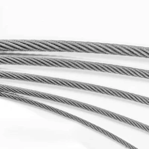 Guangda Elevator Wire Rope 6/8/10/11/12/13/16mm Hemp Core Steel Cable for Villa Apartment Hotel Use