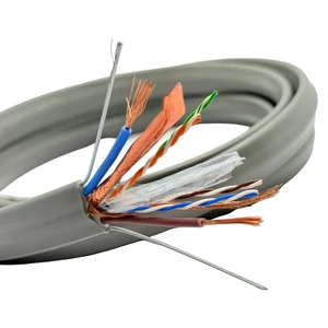 8 Core CAT6 Elevator Travel Cable with 2*1.0mm² Power Cable and Double Steel Wire Armored