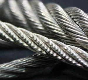 Elevator Traction Wire Rope 8*19S+NF Sisal Core Galvanized ASTM Elevator Steel Cable for Passenger Freight Welding Bending