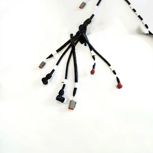 Custom Length Elevator Wiring Harness with PVC Insulation Adapter Connectors for Machinery Equipment Scissor Lifts