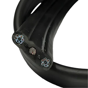 Jianglong Electric 71f/TVVB Flat Cable Wire Soft Flexible Cable Shielded Elevator Lifts Cable for Overhead Crane Electroplating