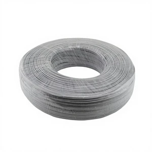 Flat CAT6 Elevator Traveling Cable 305m Unshielded Al Foil Braided CE Certified Rs485 Communication Cable Pure Copper