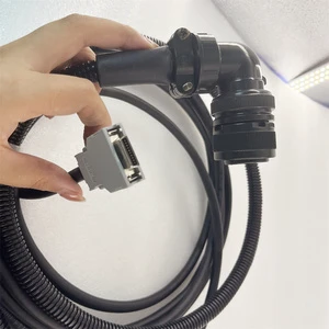 Mitsubishi Spindle Motor Encoder Internal Line OI Encoder Feedback Cable Fiber Optic Cable Length 5 Meters Tube Sleeve 1.5