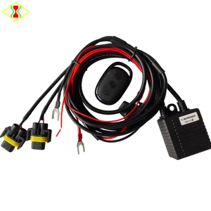 ACC Two-Speed Remote Control Harness Cable Assembly Wiring Kit 100W with PVC Insulation Materials H11